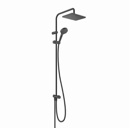 Душова система Hansgrohe Vernis Shape Showerpipe Reno 230 чорний матовий (26282670)